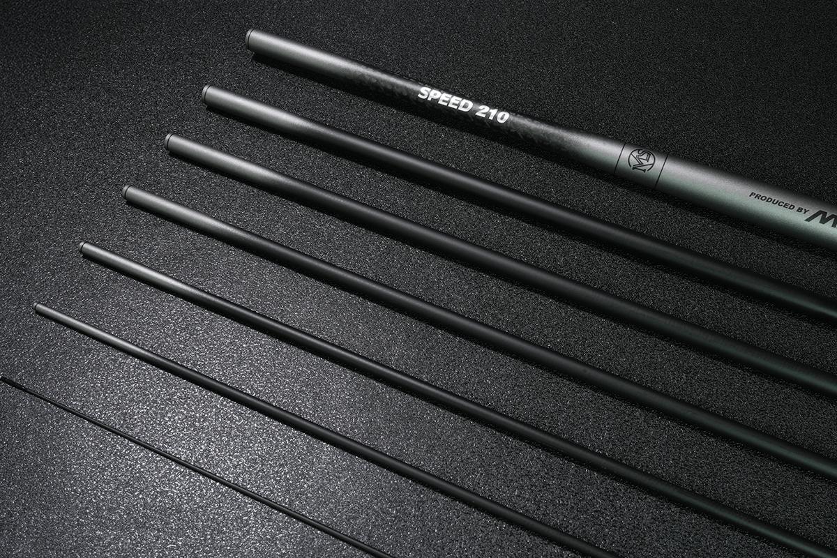 SPEED競速竿-太空灰-各竿節局部放大