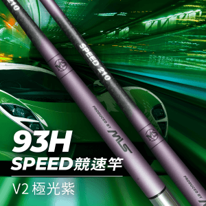 SPEED 競速竿V2 極光紫